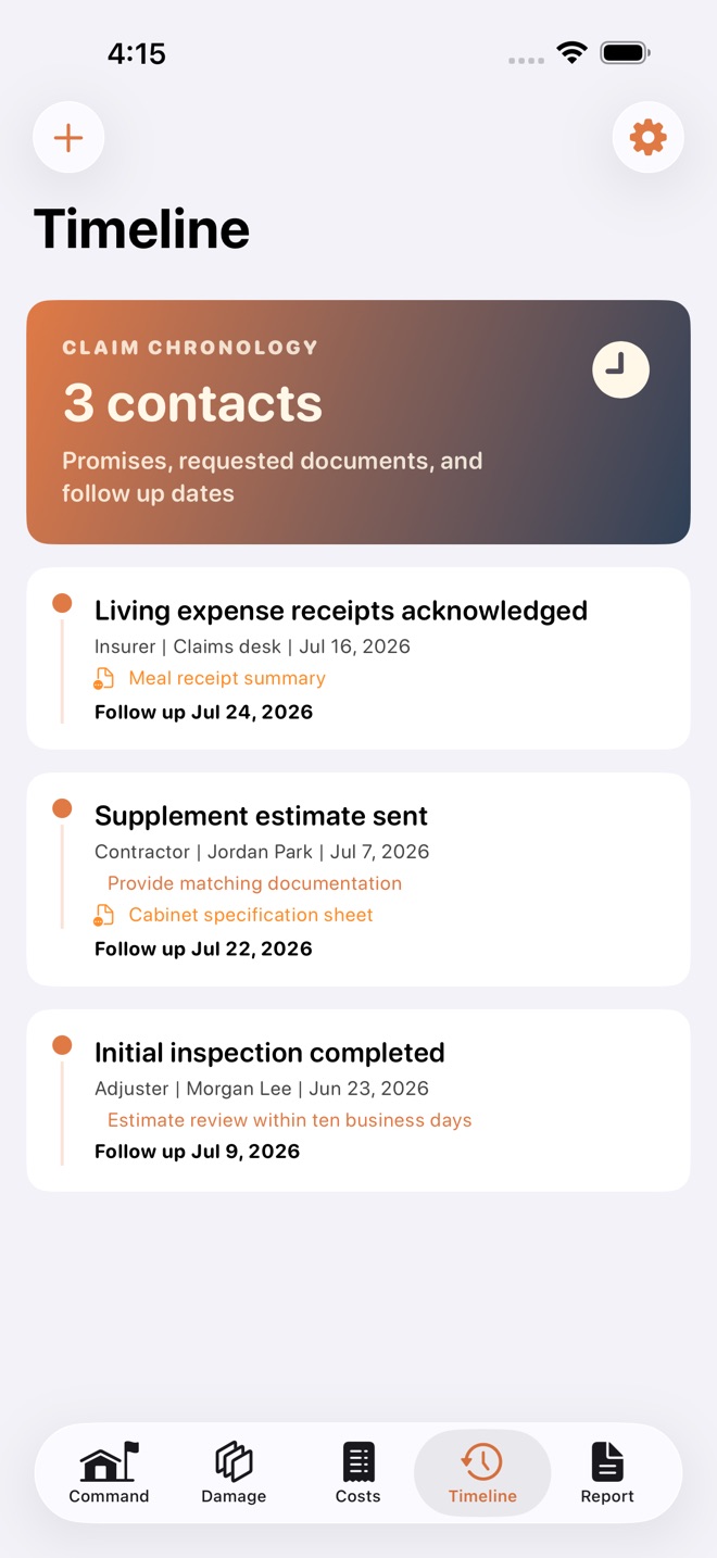 StormLedger: Home Claim screenshot 4