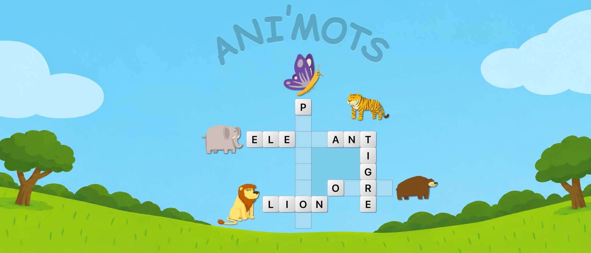 Ani'Mots Crossword product page header