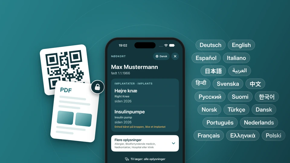 Implantaria: Implant Card App Store product page header
