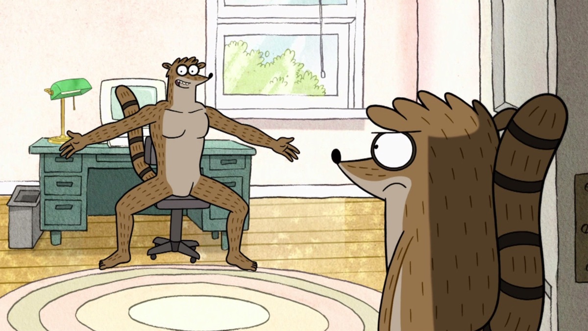 Mordecai suggests <b>Rigby</b>&apos;s account… 