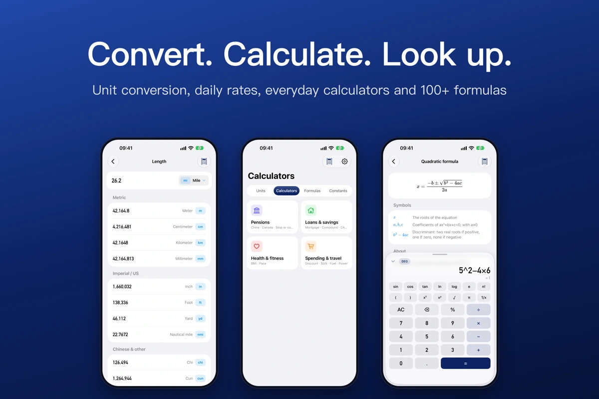 Units: Converter & Formulas search result