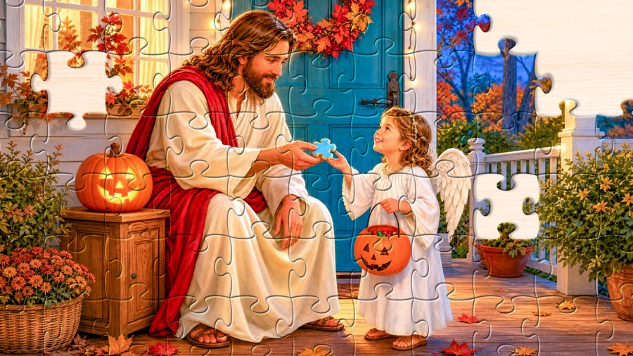 Bible Jigsaw Puzzle: Calm Game screenshot 23