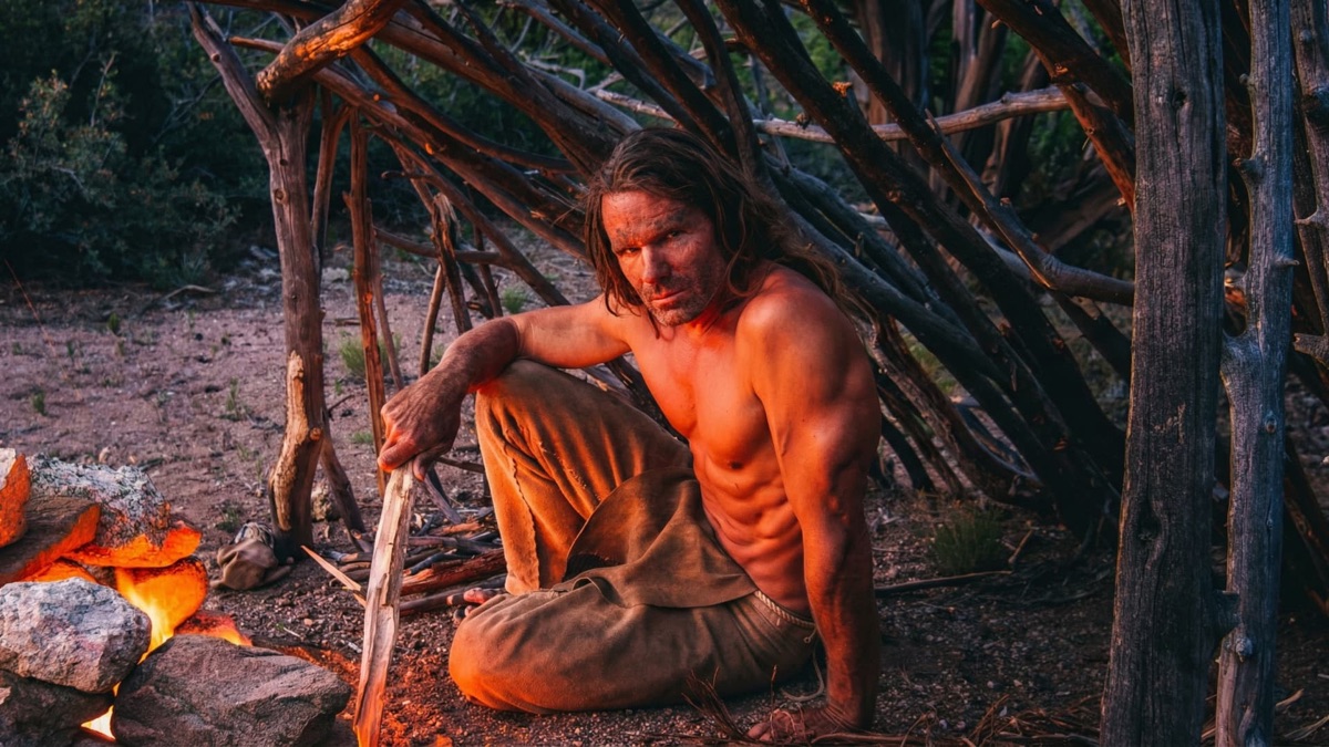 ‎New Primitive Shelter and Friction Fire – Chad Zuber (Season 1 ...