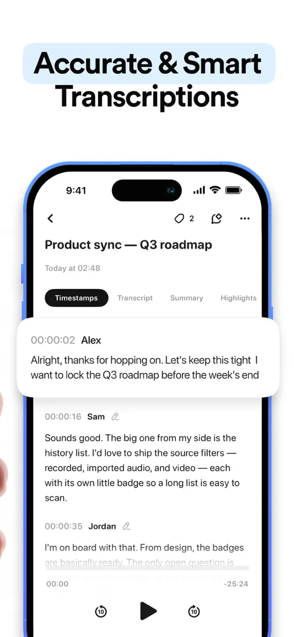 AI Transcribe screenshot 2
