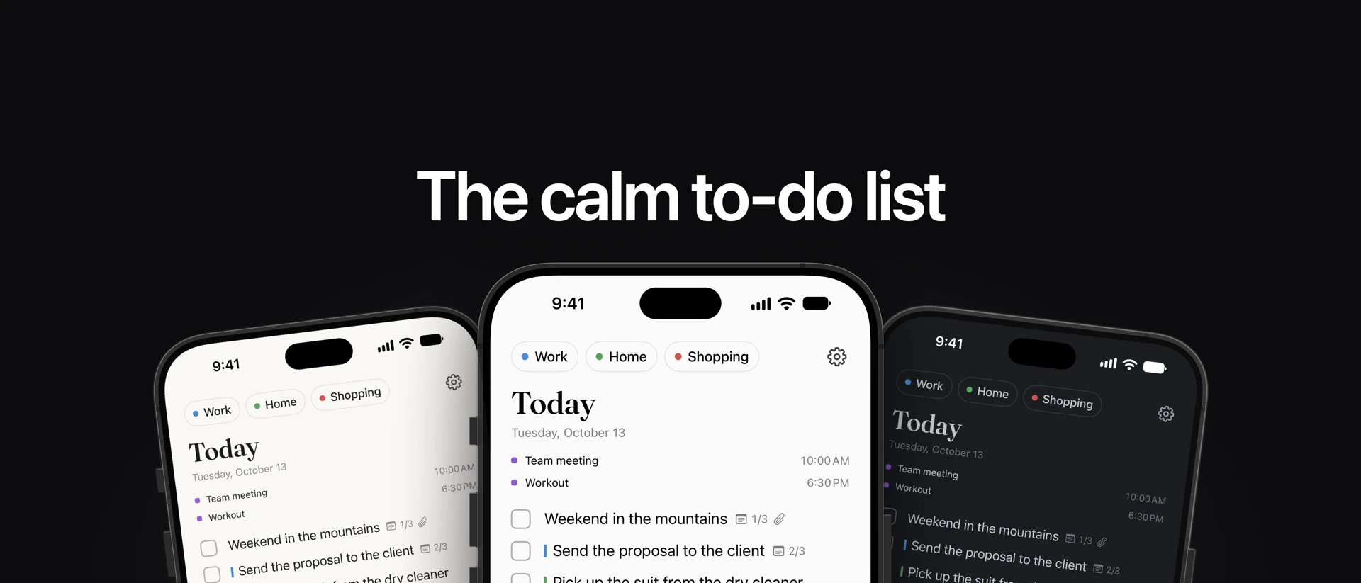 Lumiri Todo product page header