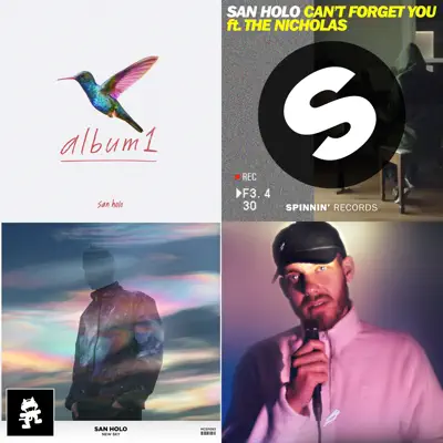 Listen to San Holo's One Mix Playlist featuring bitbird