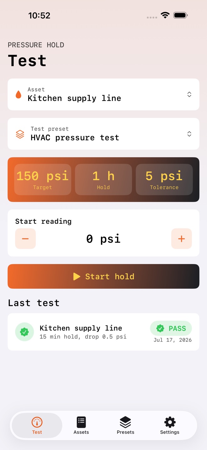 SealProof: Essai pression capture d’écran 1