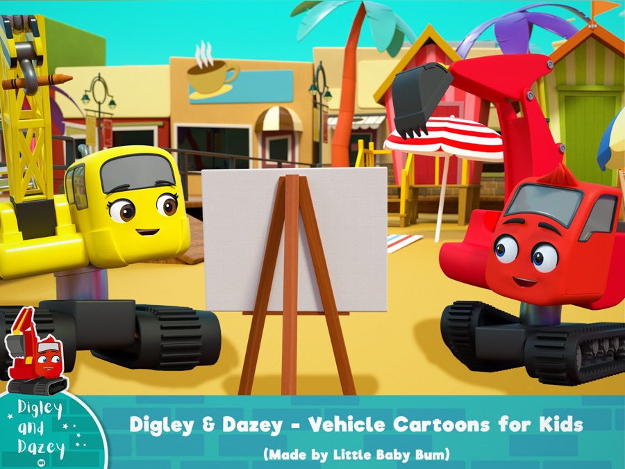 Digley & Dazey - Vehicle Cartoons for Kids - Apple TV (UK)