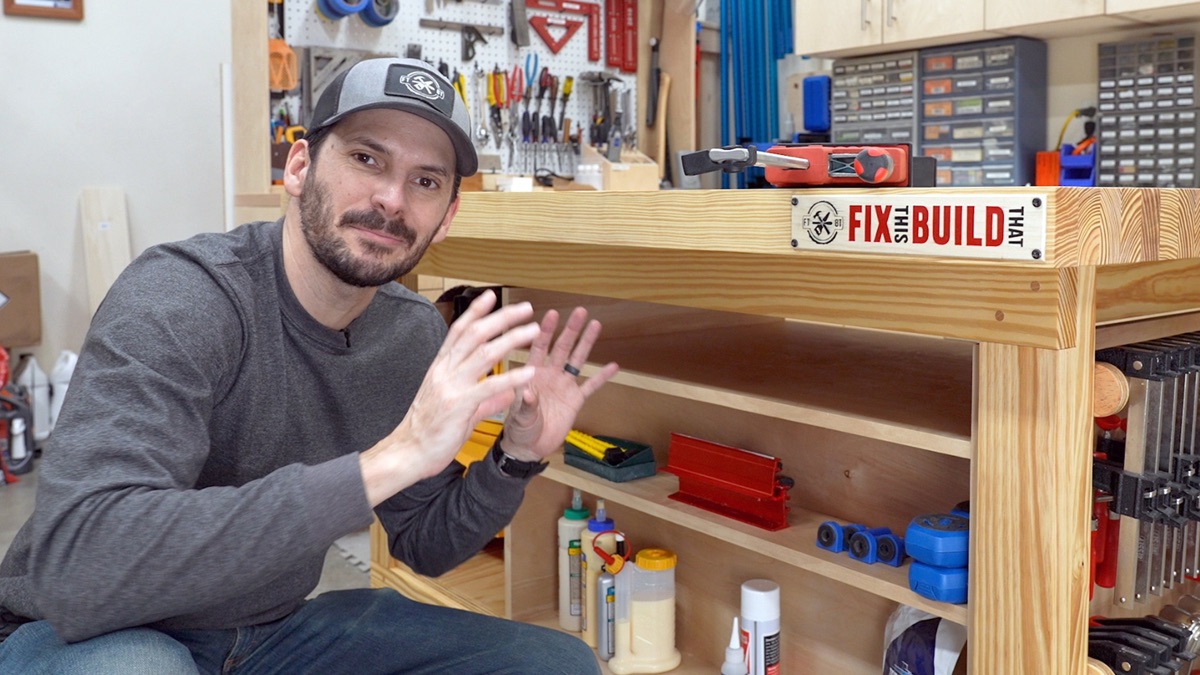 Replacing a Tile Floor & Workbench Upgrade Brad Rodriguez This Old House Makers Channel