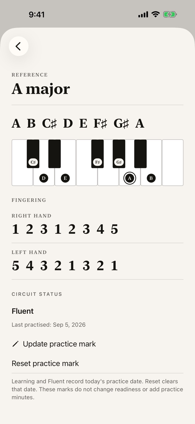 KeysDaily: Piano Practice Log screenshot 4