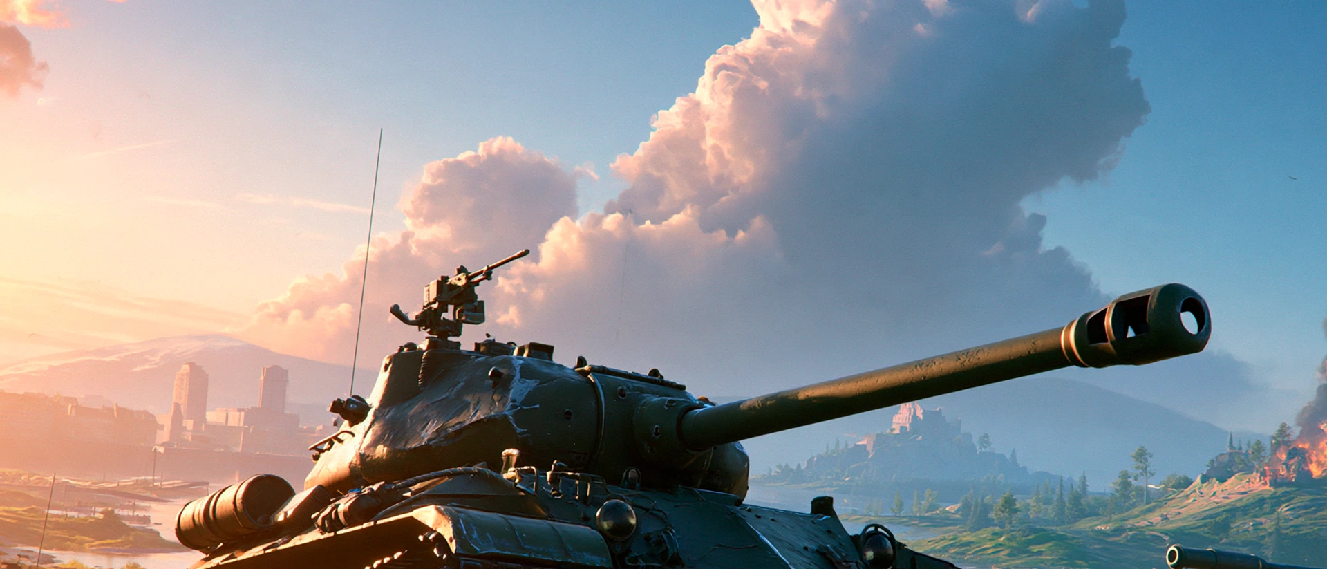 War Tanks: Online Tank Battles product page header