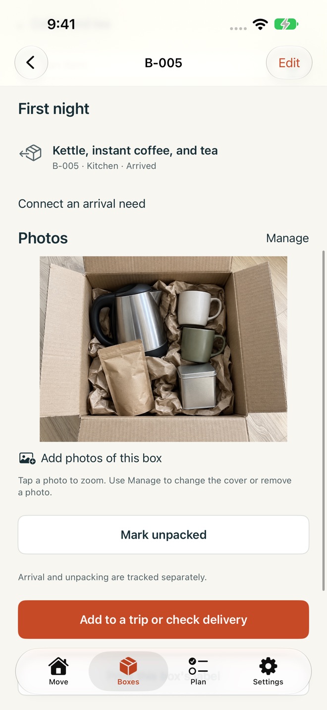 MoveBox: Moving Checklist screenshot 3