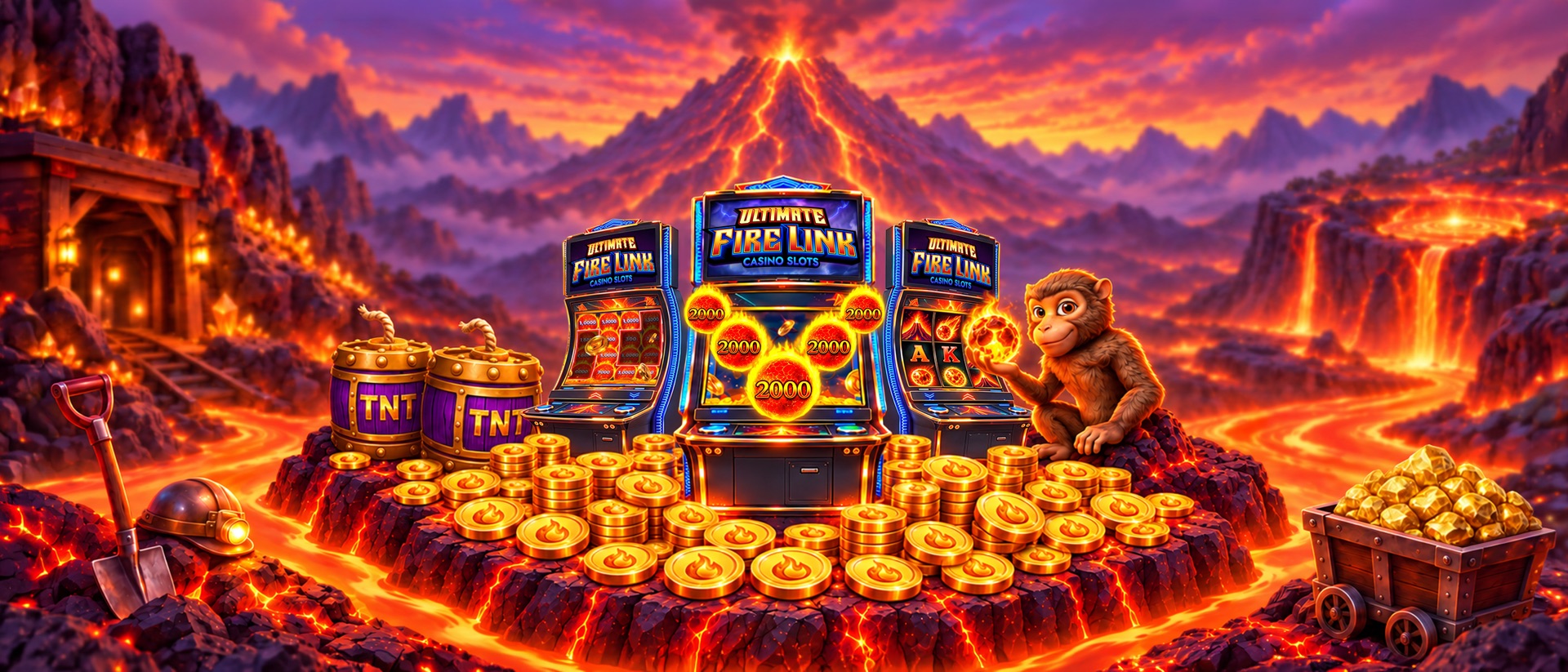 Ultimate Fire Link™ Slots product page header