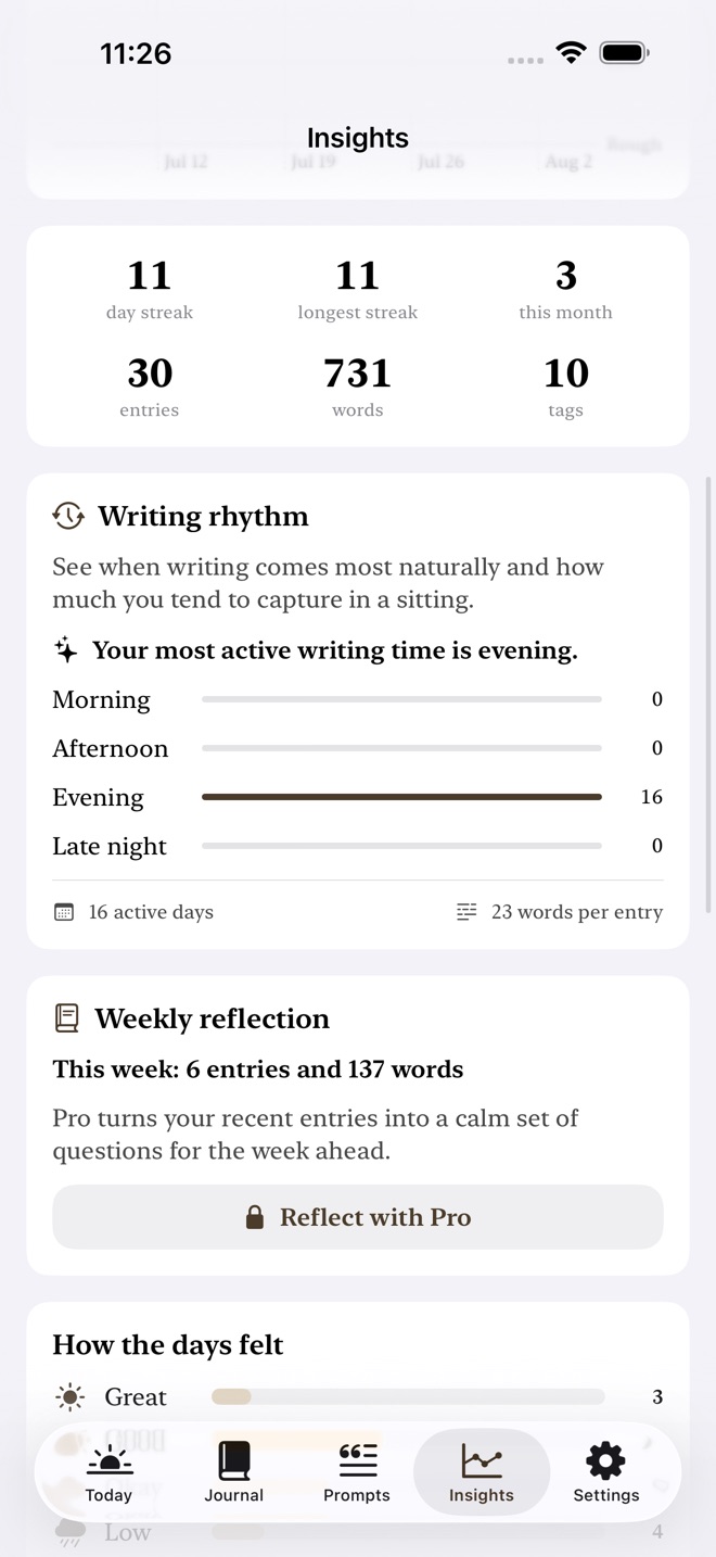 Inklet: Daily Journal screenshot 8
