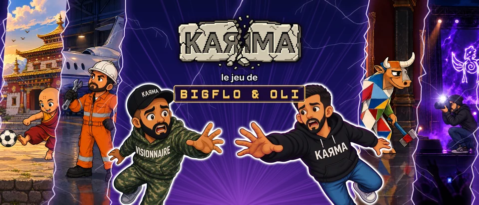 KARMA: Le jeu de Bigflo & Oli App Store product page header