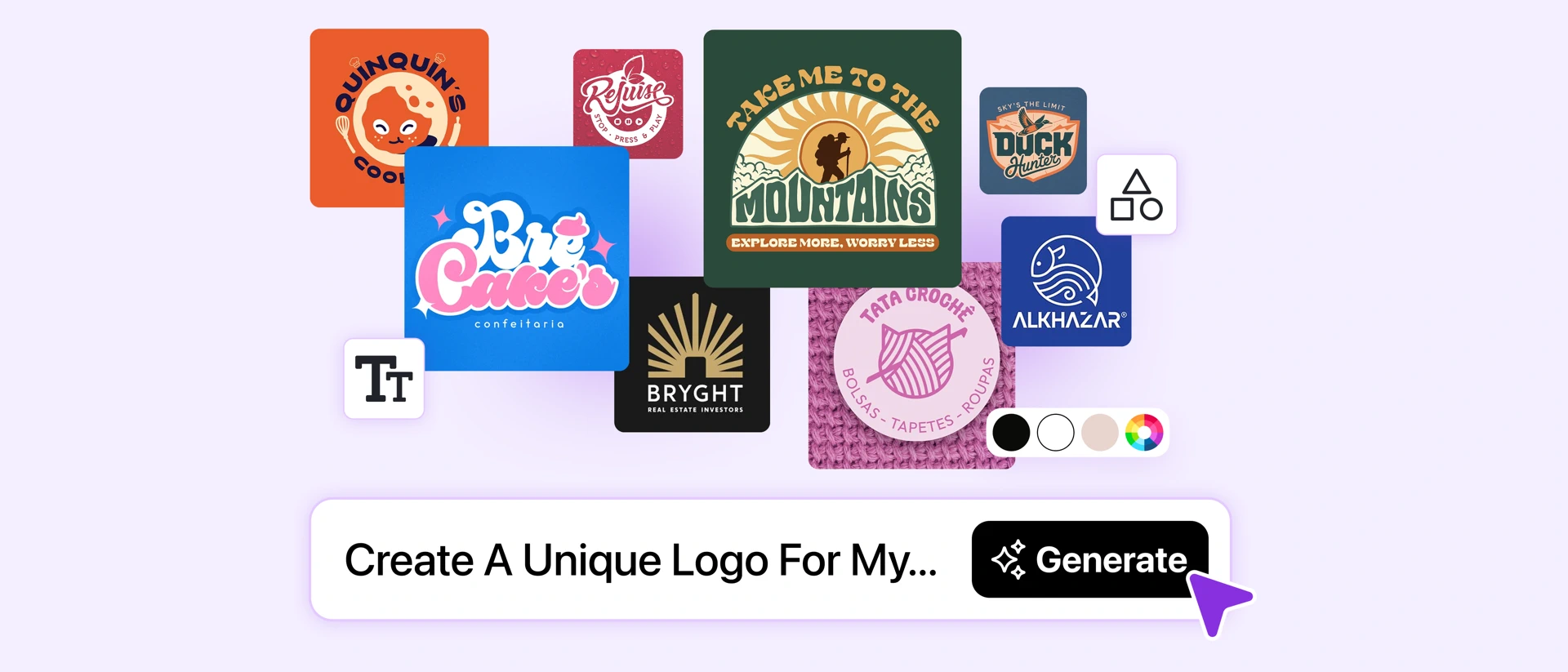 Logo Maker, Logo Designer product page header