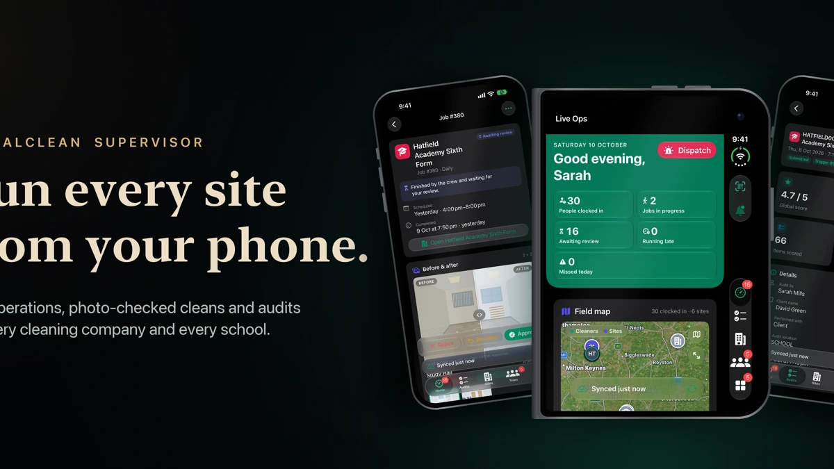 NeuralClean Supervisor App Store product page header