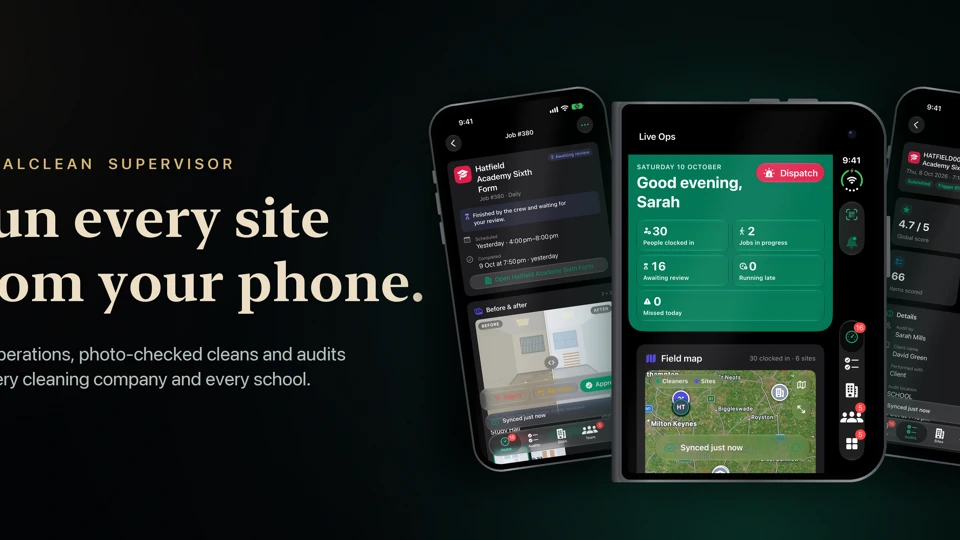 NeuralClean Supervisor App Store product page header