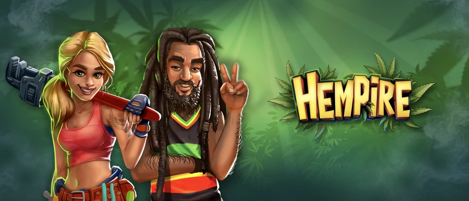 Hempire - Weed Growing Game App Store product page header