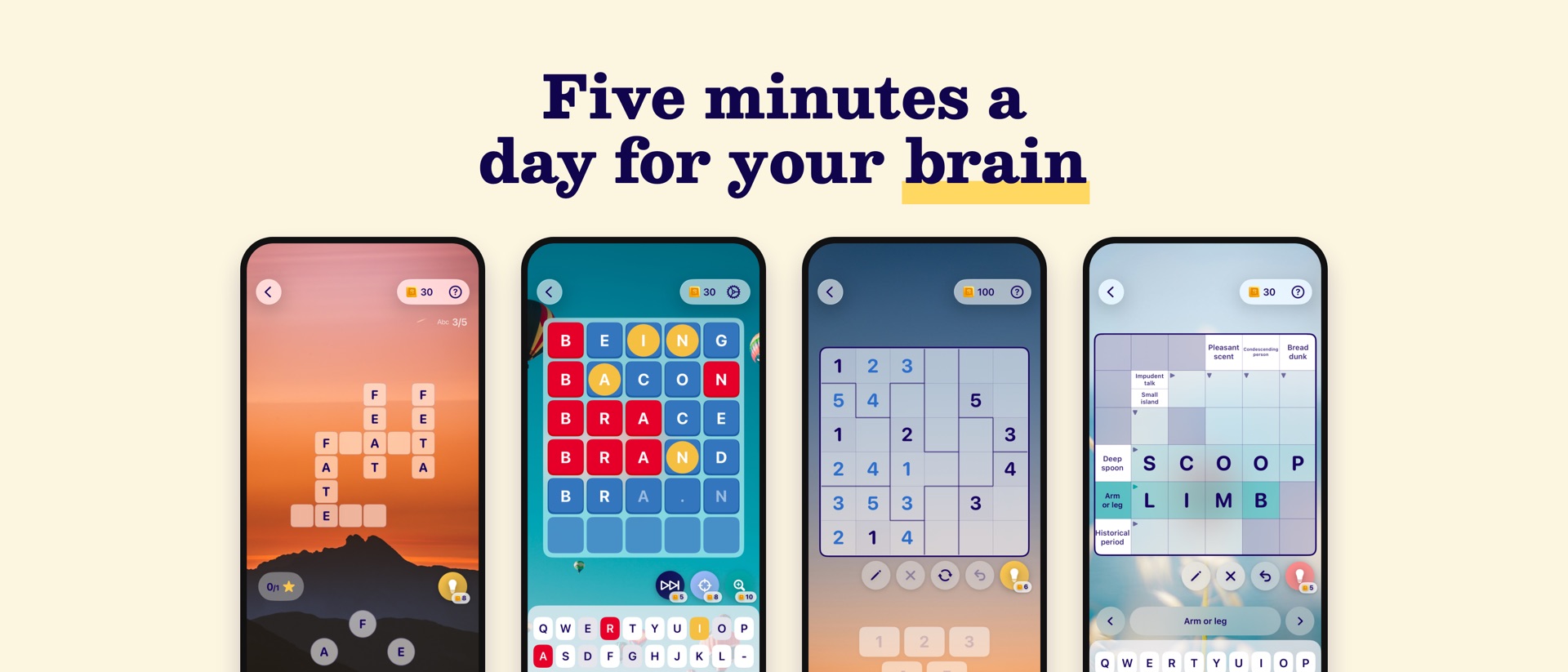 Sutom - Word Game & Puzzles product page header