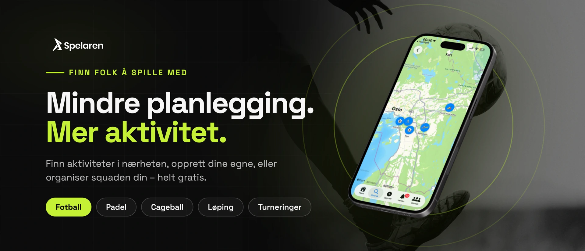 Spelaren product page header