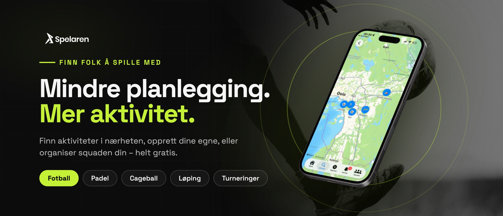Spelaren product page header