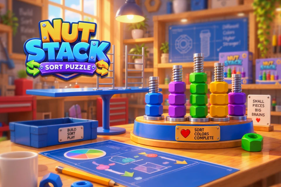 Nut Stack: Sort Puzzle App Store search result