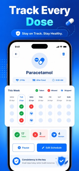 Pill Reminder & Alarm: Recure screenshot 4