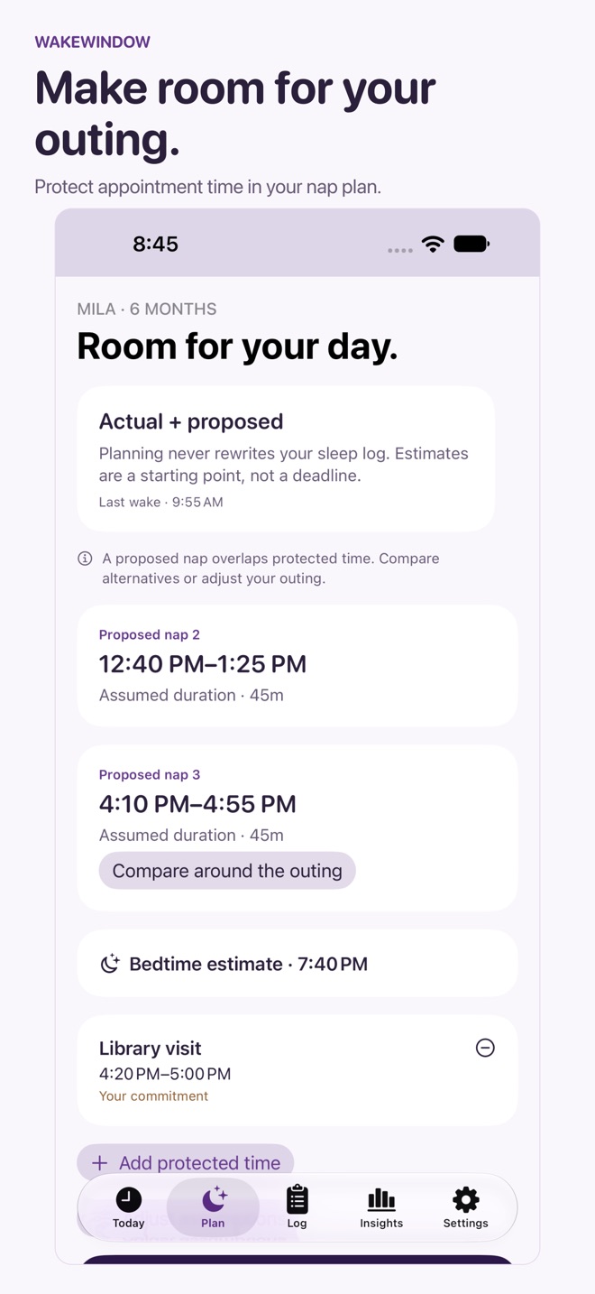 WakeWindow: Baby Nap Tracker screenshot 3
