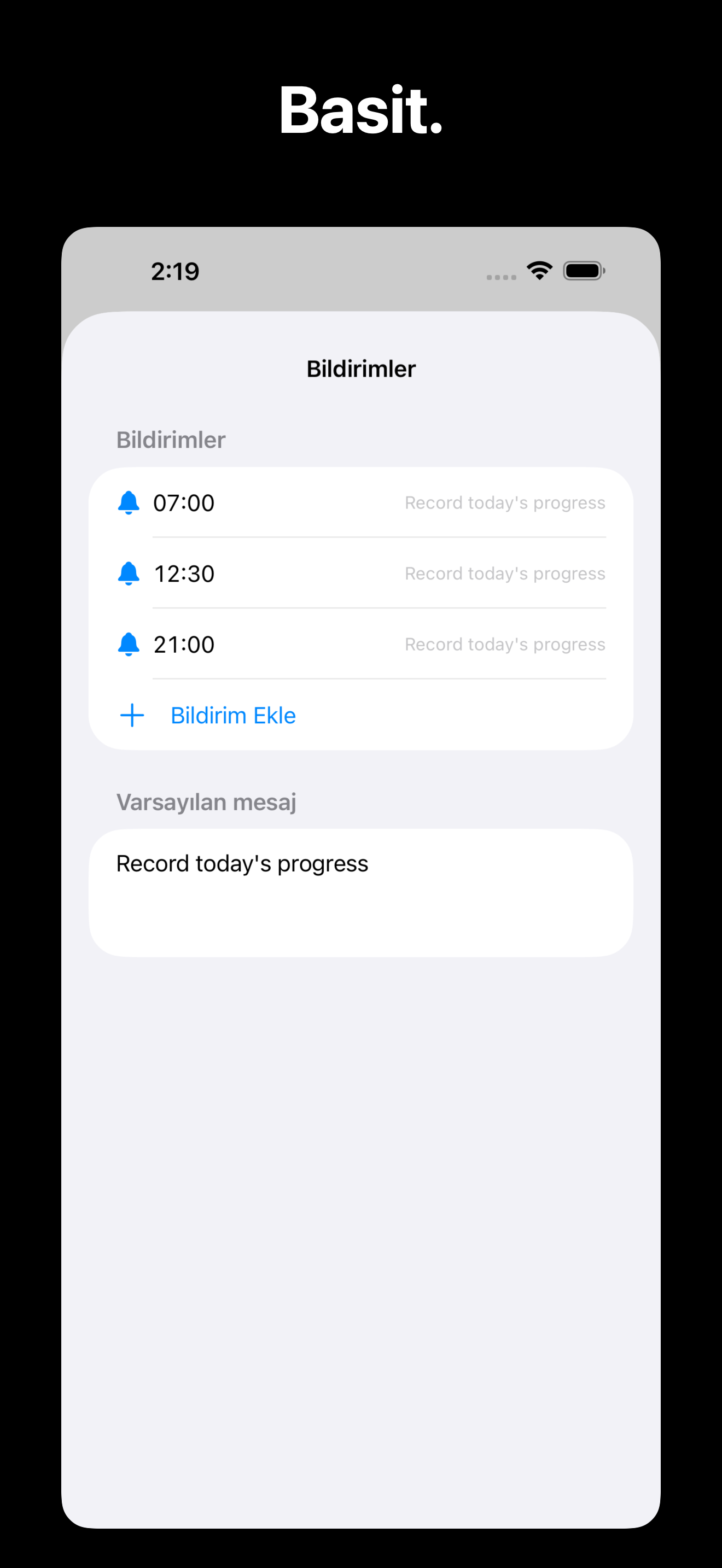 KeepGoing - Habit Tracker iOS screenshot 4 showing app interface