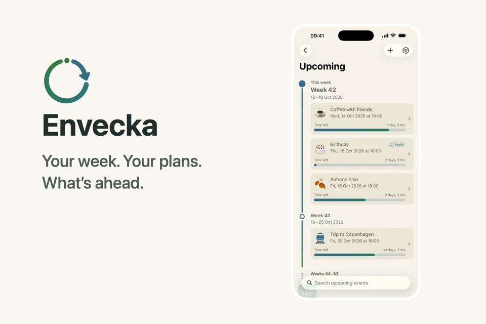 Envecka App Store search result