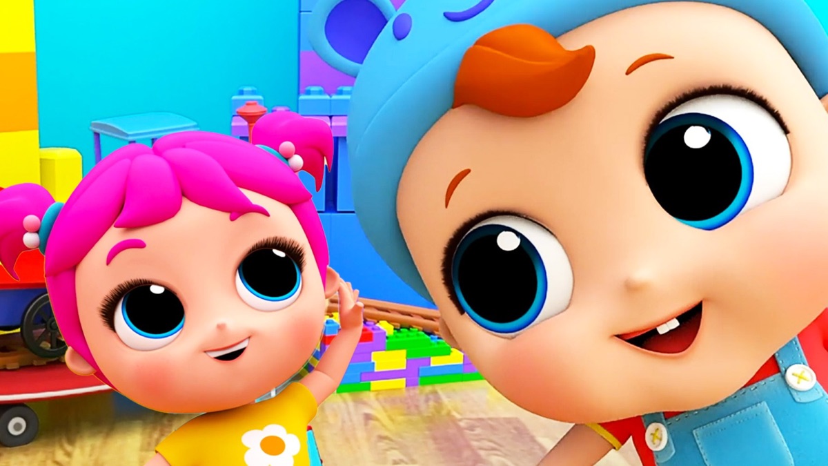 Color Train Song Little Angel Nursery Rhymes and Songs for Children