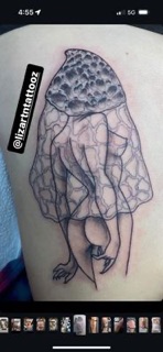 Moth And Moon Tattoo photo 7