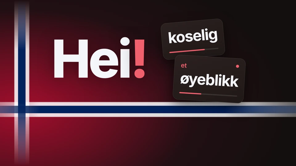 Norsk: Learn Norwegian App Store product page header