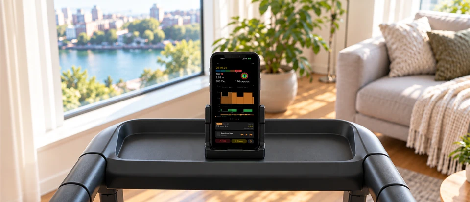 Klemy: Treadmill Workouts App Store product page header