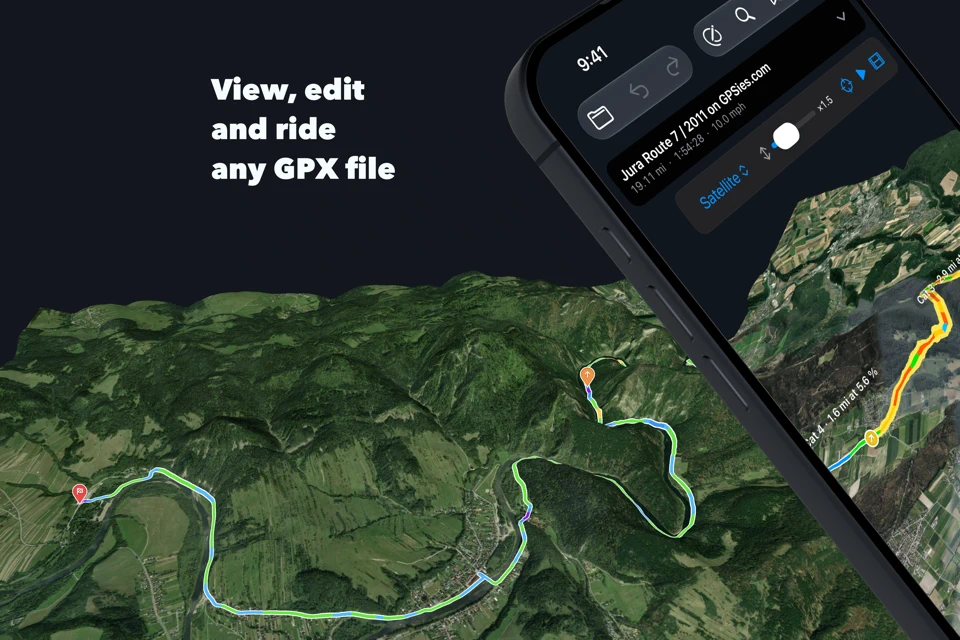 GPXExplore GPX Viewer & Editor App Store search result