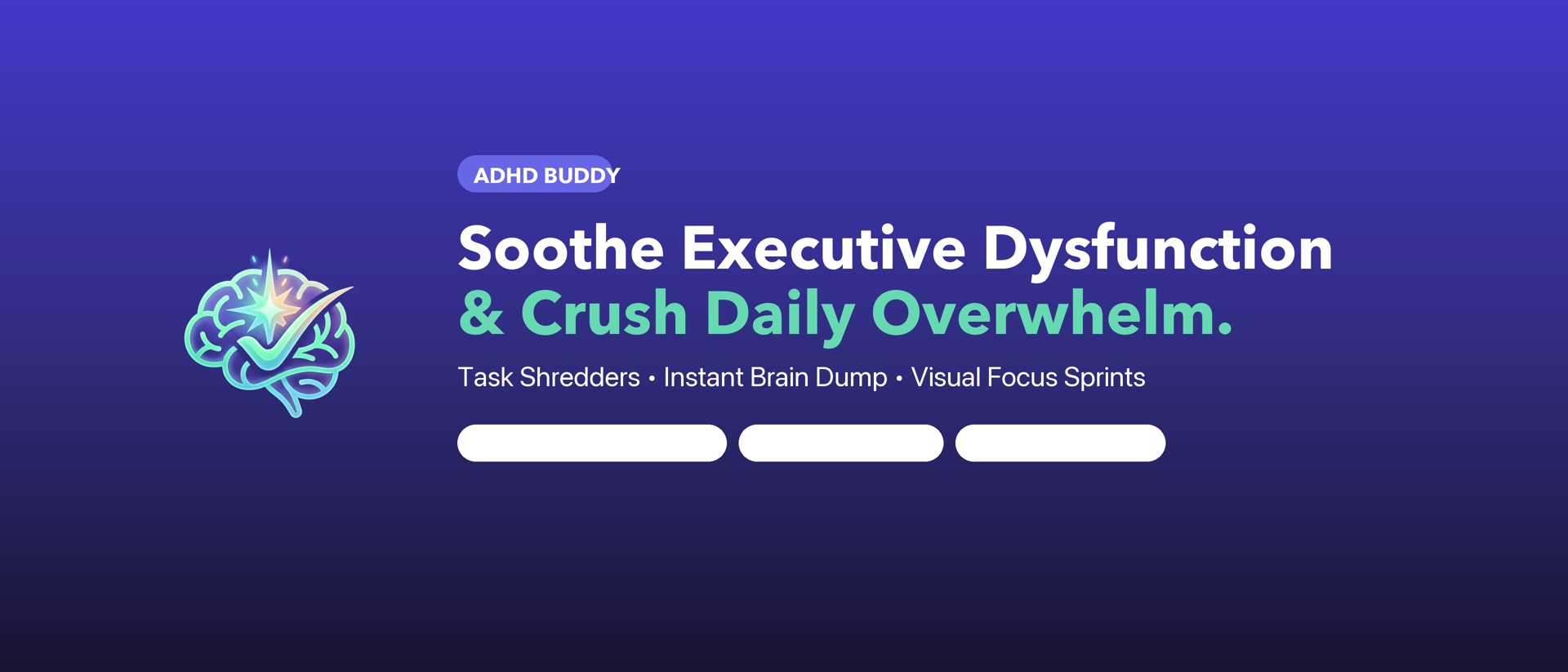 ADHD Buddy: Planner & Timer product page header