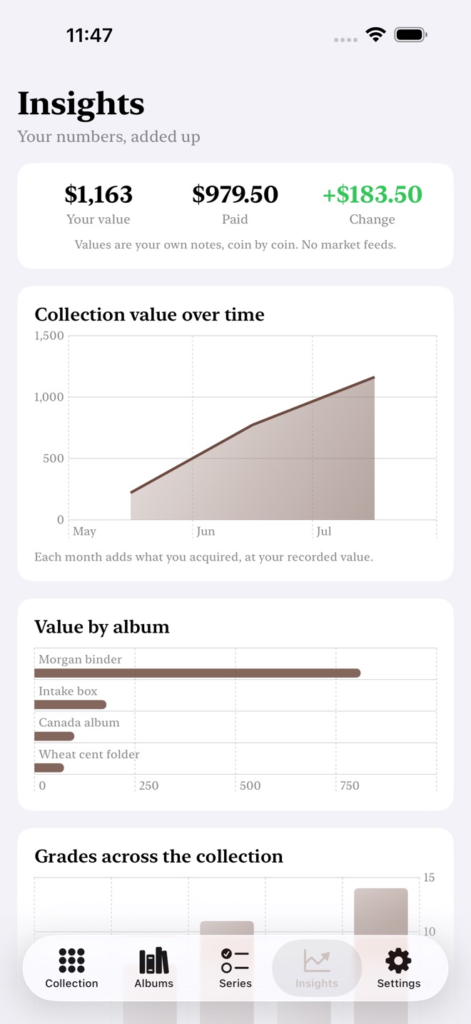 MintMark: Coin Collection capture d’écran 3