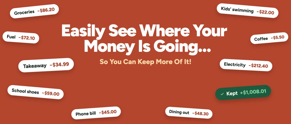 Spending Tracker: KeepyCash App Store product page header