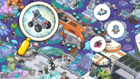 Search and find in our new cosmic maps.