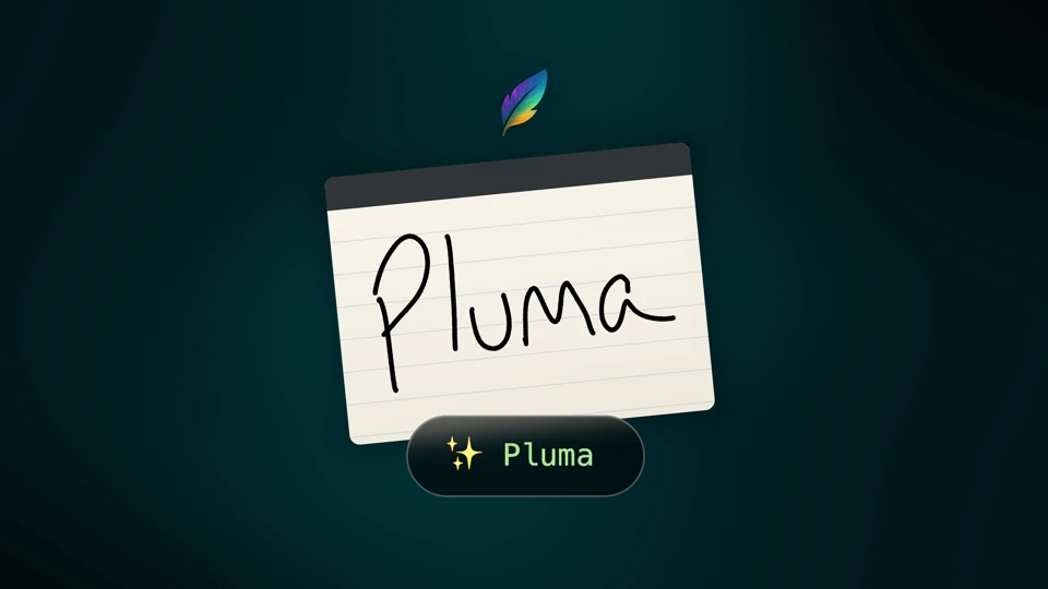 Pluma App Store product page header