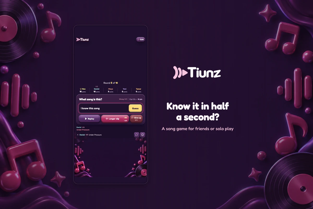 Tiunz search result
