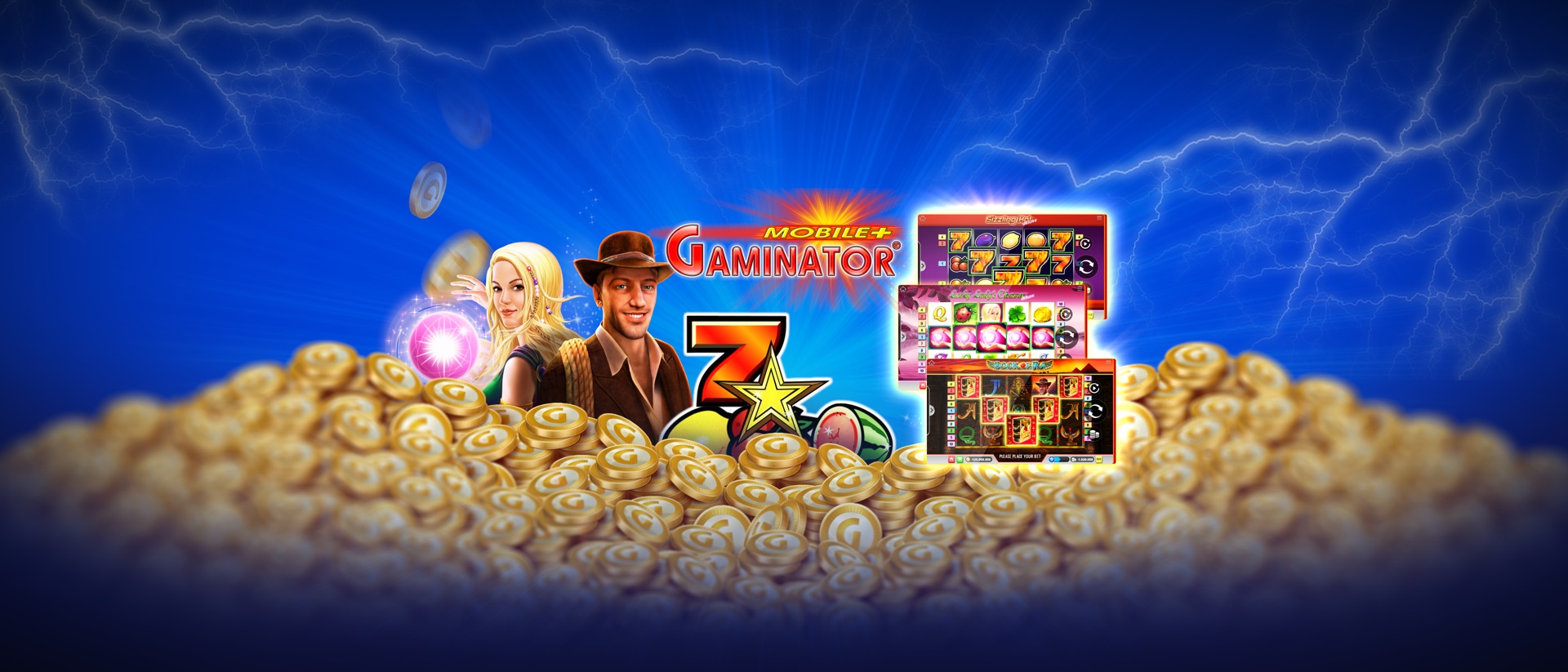 Gaminator Casino Slots & Games product page header