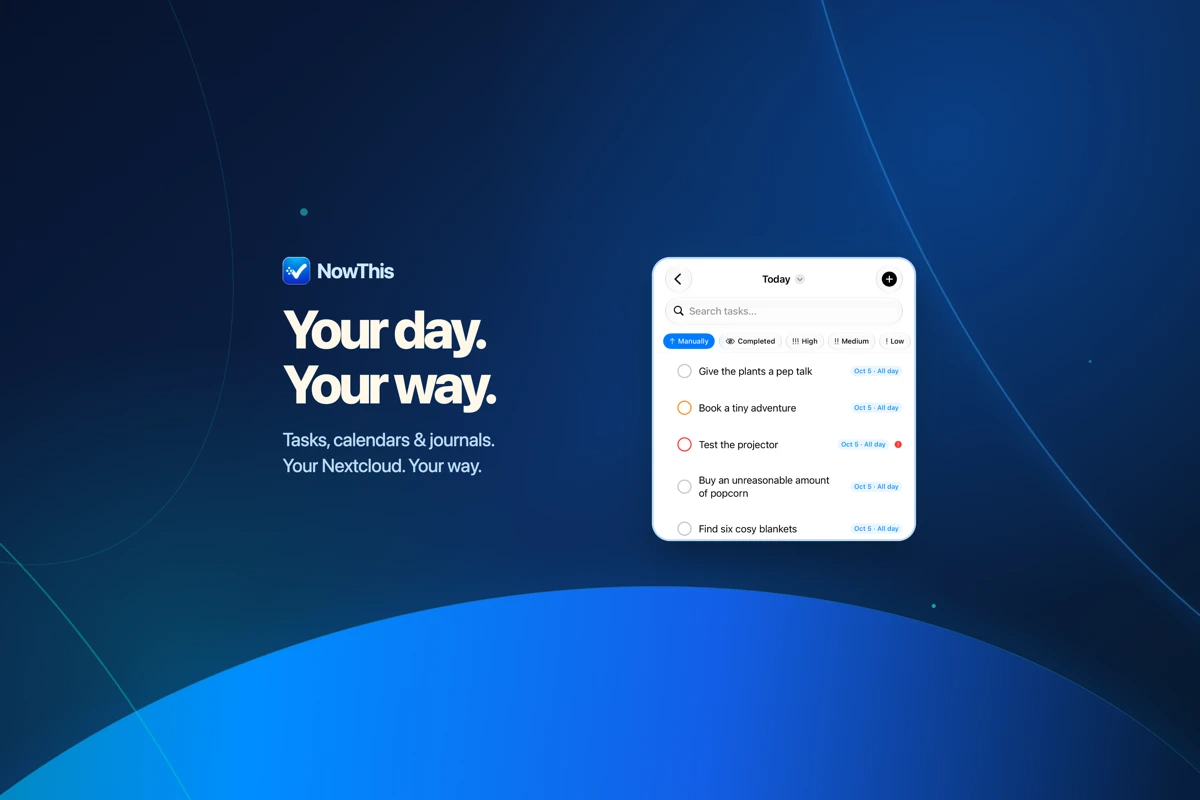 NowThis: Tasks for Nextcloud search result