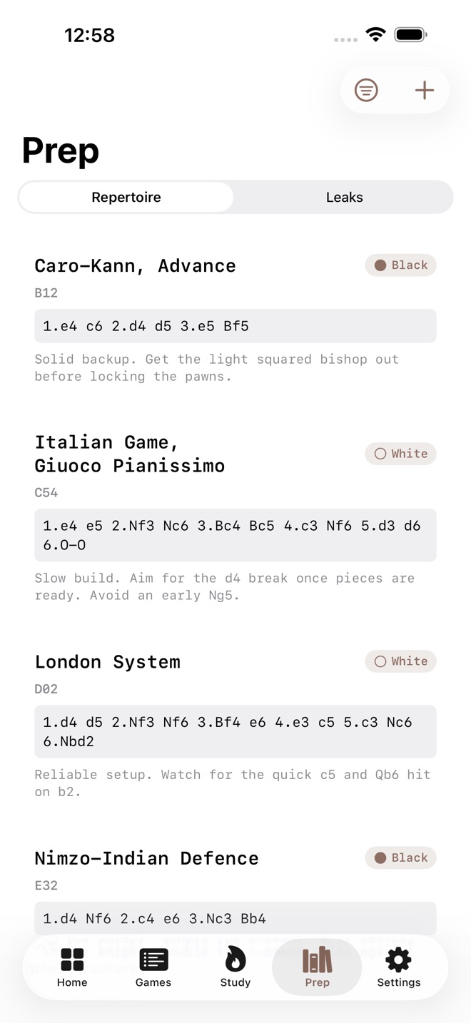 ChessGrind: Study Planner capture d’écran 4