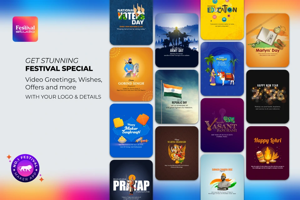 Festival Studio : Poster Maker App Store search result
