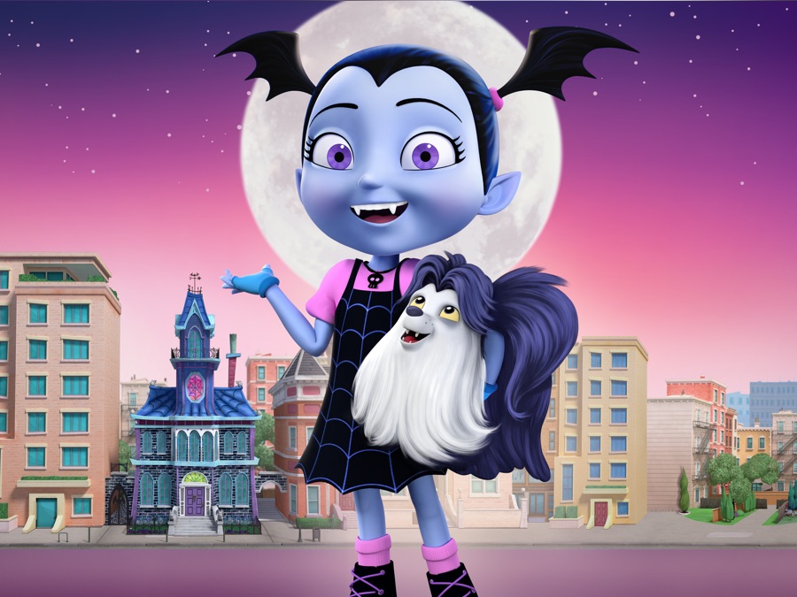 Vampirina, héroïne d'une série télévisée d'animation pour enfants  américano-irlandaise, d'après la designer Zombiegurumi - Bienvenue chez  Amiguruchan-Crocheperles
