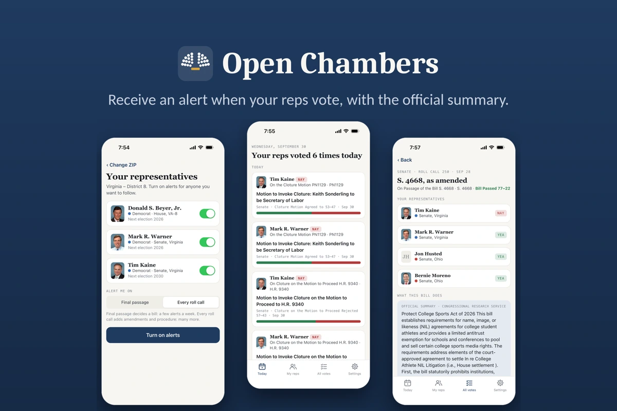 Open Chambers search result