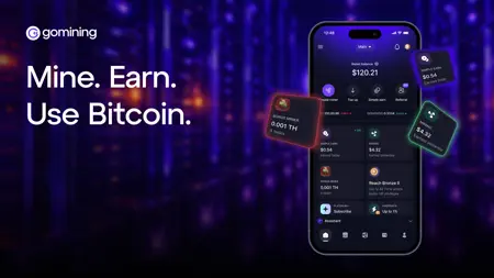 GoMining: Mining & Using BTC iPhone screenshot 7