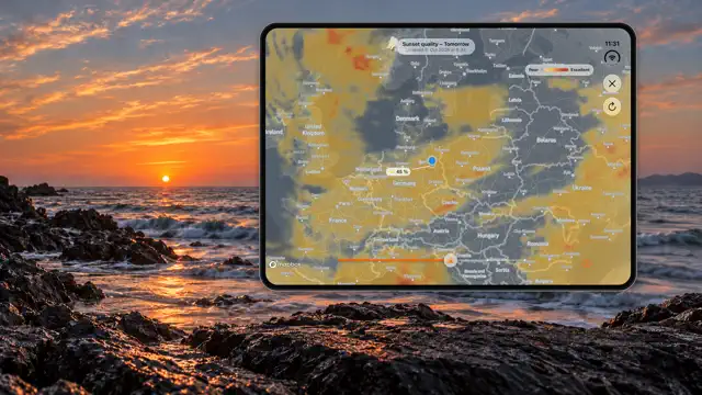 Sunrise & Sunset, Mapped